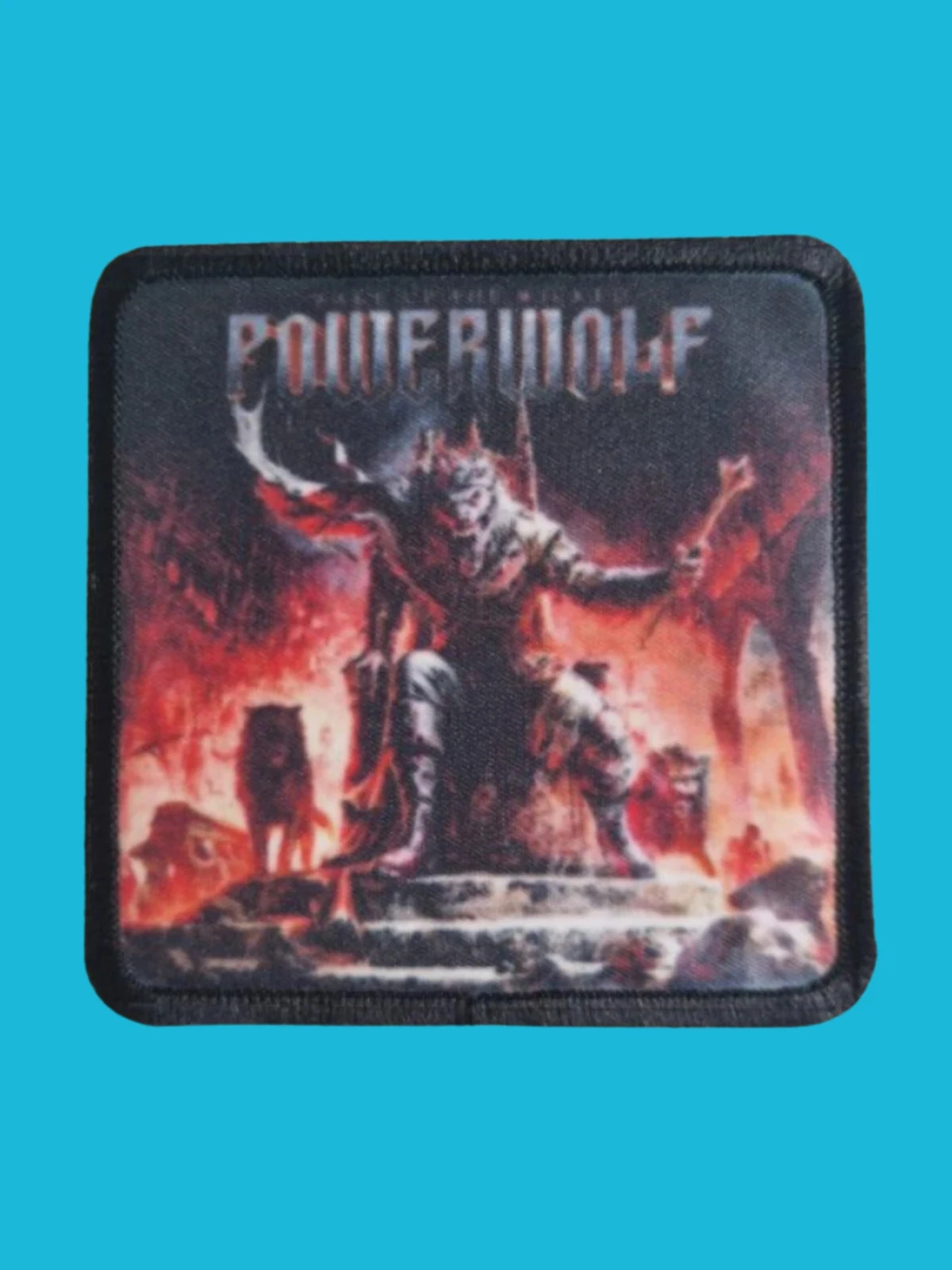 Patch Powerwolf - Wake Up the Wicked - Imprimé - Carré de 7,5 x 7,5 centimètres